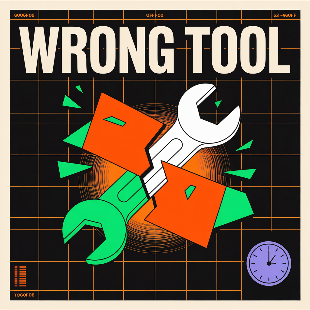 Featured image for Wrong Tool, Wasted Week